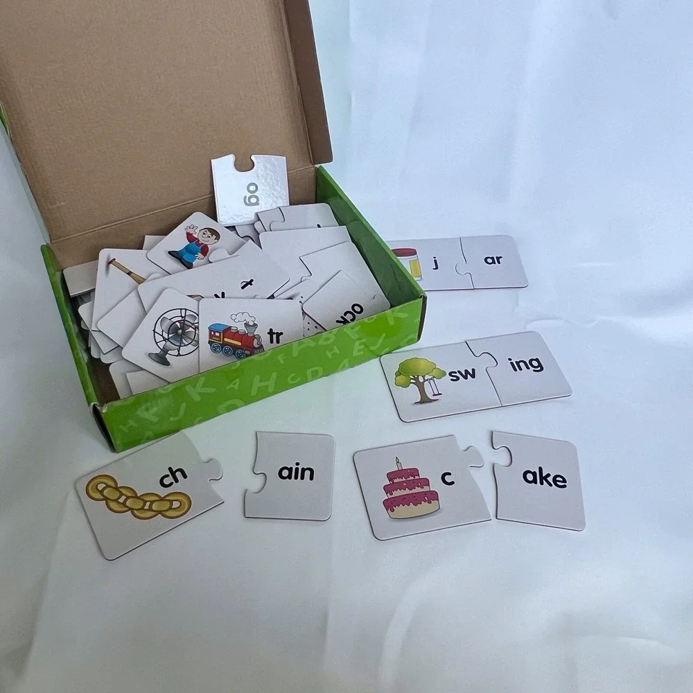 Match It! Words 30 Self Correcting Puzzle Sets Teaching Words Ages 3+